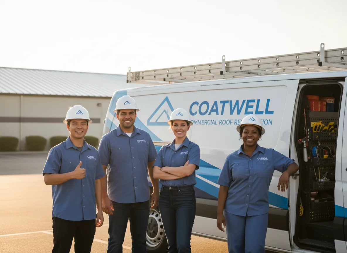Commercial roof coating company in Winfall, NC